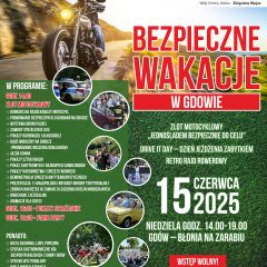 Zaproszenie na Piknik „Bezpieczne wakacje” na Zarabiu w Gdowie