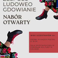 Reaktywacja Zespołu Ludowego Gdowianie – rusza nabór!