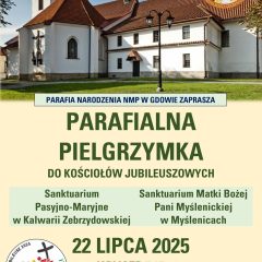 Parafia Narodzenia NMP w Gdowie zaprasza na pielgrzymkę do kościołów jubileuszowych