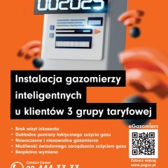 Polska Spółka Gazownictwa uruchomiła projekt eGazomierz
