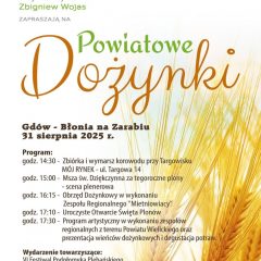 Zapraszamy na Powiatowe Dożynki w Gminie Gdów