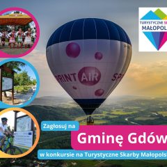 Gmina Gdów walczy o tytuł Turystycznego Skarbu Małopolski!