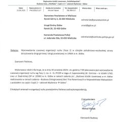 Zmiana organizacji ruchu w Gdowie – 30 września 2025 r.