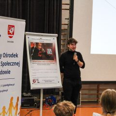 Spotkanie profilaktyczne dla ósmoklasistów z Gminy Gdów: „#PewniSiebie i wolni od nałogów”
