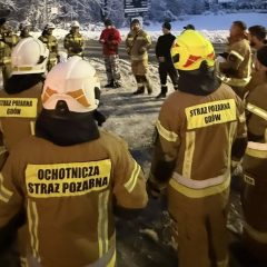 „Cenna lekcja i realna nauka współdziałania”. Warsztaty ratownicze w Gdowie. W akcji strażacy z trzech jednostek