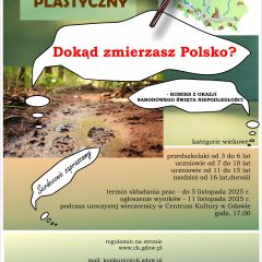 Konkurs plastyczny „DOKĄD ZMIERZASZ POLSKO?” – ostatnie dni na zgłoszenia