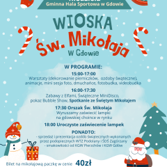 Zaproszenie na Spotkanie ze Świętym Mikołajem w Gdowie