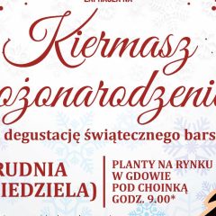 Świąteczne rarytasy przy choince w Gdowie. Szykujmy się na bożonarodzeniowy kiermasz!