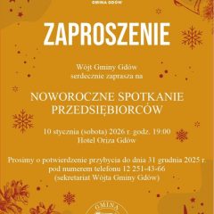 Noworoczne Spotkanie Przedsiębiorców w Gminie Gdów
