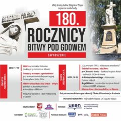 Zaproszenie na Obchody 180. Rocznicy Bitwy pod Gdowem