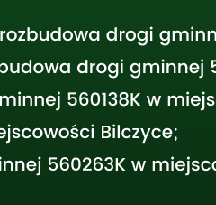 Pokaźne dotacje dla gminy Gdów na prace drogowe. Ruszą inwestycje w Bilczycach oraz Niżowej