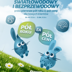 Nowa oferta wiosenna od Fiberway: 6 miesięcy abonamentu za pół ceny