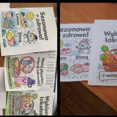 „Zdrowo jem, więcej wiem” w Niegowici. Najmłodsi uczniowie promowali zdrowe odżywianie i ekologię. Akcja na medal!