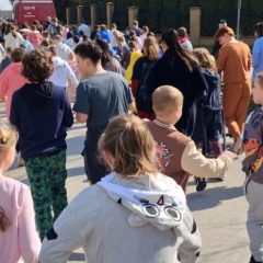 Nietuzinkowo w Bilczycach. Bieg w piżamach! Charytatywnie, z udziałem całej szkolnej społeczności