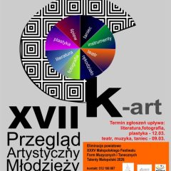 XVII Przegląd Artystyczny Młodzieży CK-art w Gdowie