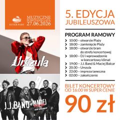 Muzyczne Powitanie Lata w Kuter Porcie