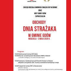 Dzień Strażaka w Gminie Gdów – uroczyste obchody 3 maja 2026 r.