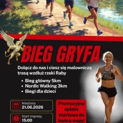 Ruszyły zapisy na Bieg Gryfa – sportowe emocje już 21 czerwca w Gdowie