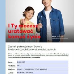 Piknik „Bezpieczne Wakacje” z misją pomagania – dołącz do bazy dawców szpiku
