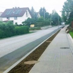Poprawa bezpieczeństwa na drogach powiatowych w gminie Gdów. Finał w Marszowicach. Początek w Niegowici
