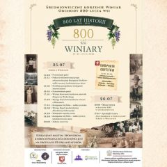 Wyjątkowy Jubileusz 800-lecia Winiar przeniesie mieszkańców do średniowiecza