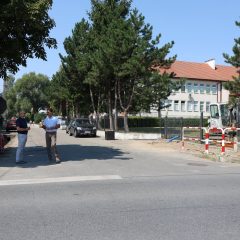 Bezpieczniej przy szkole w Niegowici. Trwa przebudowa kluczowego skrzyżowania