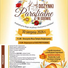 Dożynki Parafialne w Gdowie już 30 sierpnia