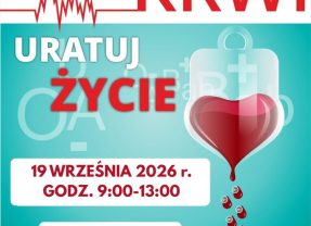 Zbiórka krwi w Gdowie już 19 września. Każda kropla ma znaczenie