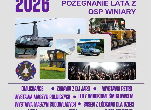 Festiwal Dmuchańców 2026 – wielkie pożegnanie lata w Winiarach