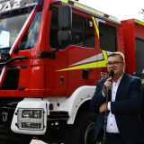 Nowy samochód ratowniczo – gaśniczy w OSP Kunice