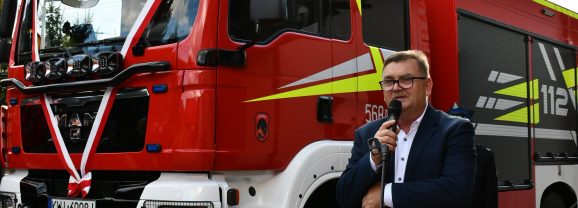 Nowy samochód ratowniczo – gaśniczy w OSP Kunice