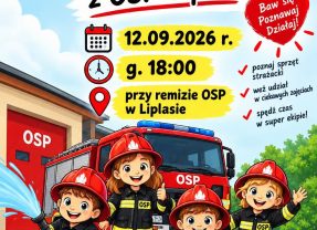 OSP Lipłas zaprasza dzieci na wyjątkowe zajęcia strażackie