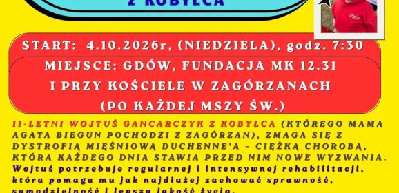 Charytatywny kiermasz ciast dla Wojtusia z Kobylca