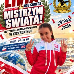Livia Dos Santos mistrzynią świata w kickboxingu!