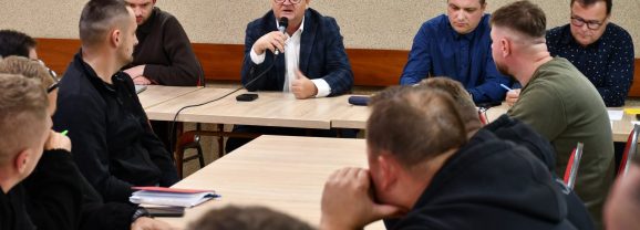 Robocze spotkanie Zarządu Gminnego OSP w Gdowie
