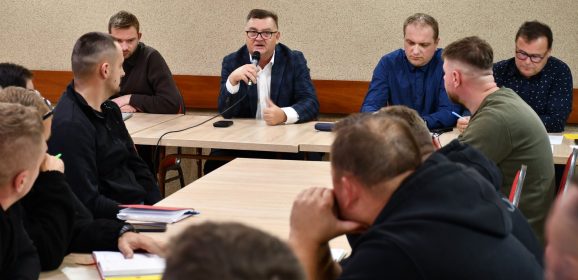Robocze spotkanie Zarządu Gminnego OSP w Gdowie