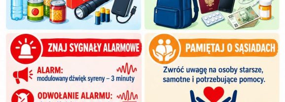 Bezpieczeństwo zaczyna się od przygotowania. Wójt apeluje do mieszkańców