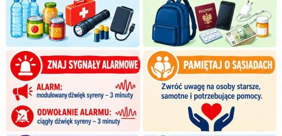 Bezpieczeństwo zaczyna się od przygotowania. Wójt apeluje do mieszkańców