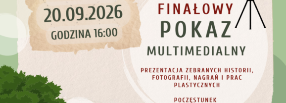 Ścieżki Pamięci – lokalne historie w nowoczesnej formie