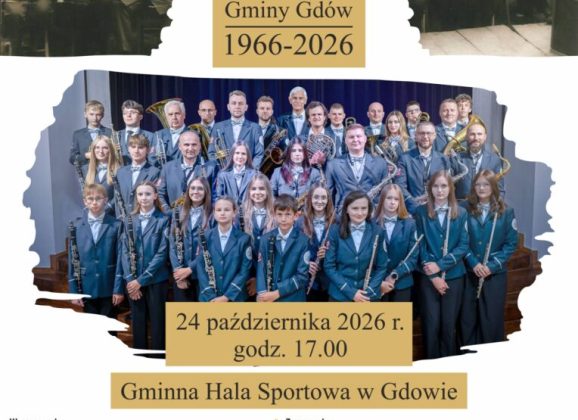 Reprezentacyjna Orkiestra Dęta Gminy Gdów świętuje 60-lecie działalności